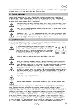 Preview for 79 page of T.I.P. GP 3000 INOX Operating Instructions Manual