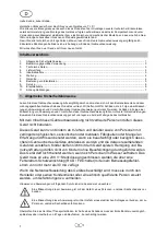 Preview for 4 page of T.I.P. HNB 1600 E Operating Instructions Manual