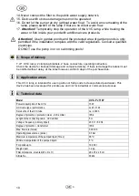 Preview for 12 page of T.I.P. UV-C PJ 11W Translation Of Original Operating Instructions