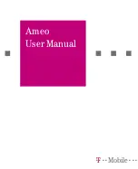 T-Mobile Ameo User Manual preview