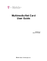 T-Mobile Net Card User Manual preview