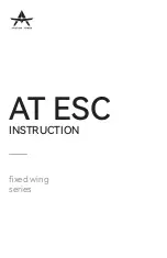 Preview for 1 page of T-Motor fixed wing Series Instructions Manual