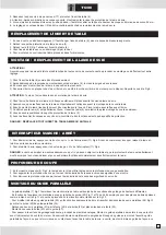 Preview for 13 page of T.O.M TST254A Operating Instructions Manual