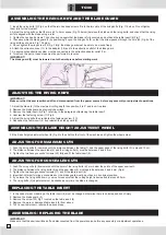 Preview for 22 page of T.O.M TST254A Operating Instructions Manual