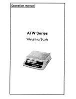 T Scale ATW series User Manual preview