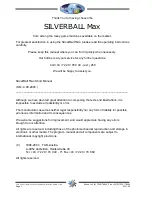 Preview for 2 page of Tab SILVERBALL MAX Short Manual