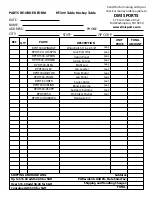 Preview for 6 page of Table Hockey DMI Sports HT300 Assembly Instructions Manual