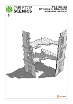 Preview for 6 page of Tabletop Scenics TTSC-WAR-083 Instruction Manual