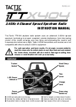 Tactic TACJ2404 Instruction Manual preview