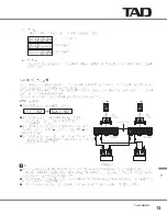 Preview for 111 page of TAD C600 Owner'S Manual