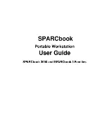 Tadpole SPARCbook 3000ST User Manual preview