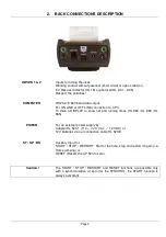 Preview for 3 page of TAG Heuer CHRONOPRINTER 520 Operating Instructions Manual