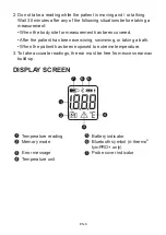 Preview for 8 page of TaiDoc Technology Corporation Riester ri-thermo tymPRO Operation Instructions Manual