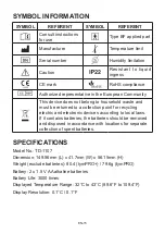 Preview for 17 page of TaiDoc Technology Corporation Riester ri-thermo tymPRO Operation Instructions Manual