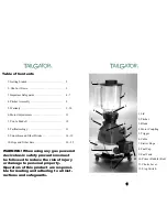 Preview for 2 page of Tailgator The Original Portable Gas Powered Blender Instruction Manual