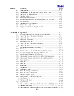 Preview for 73 page of Tailift TPR720A Operation Manual