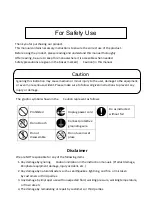 Preview for 2 page of TAISEI KOGYO ATL-A Series Instruction Manual