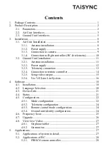 Preview for 2 page of Taisync ViULiNX User Manual