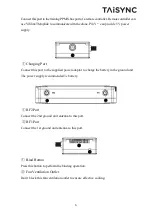 Preview for 9 page of Taisync ViULiNX User Manual