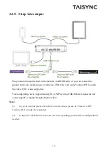 Preview for 18 page of Taisync ViULiNX User Manual