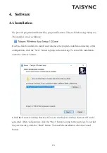 Preview for 21 page of Taisync ViULiNX User Manual