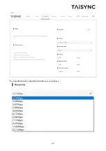 Preview for 26 page of Taisync ViULiNX User Manual