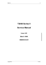 Preview for 3 page of Tait T2000 SERIES II Service Manual