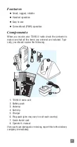 Preview for 6 page of Tait T3010II Operator'S Manual