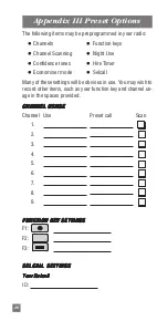 Preview for 27 page of Tait T3010II Operator'S Manual