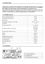 Preview for 3 page of Tajfun EGV 35 A Operating Instructions Manual