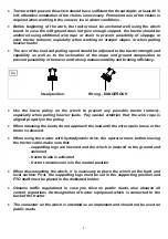 Preview for 7 page of Tajfun EGV 35 A Operating Instructions Manual