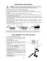 Preview for 34 page of Takagi 910 Installation Manual And Owner'S Manual