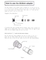 Preview for 9 page of Takahashi Mewlon - 250 Instruction Manual