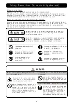 Preview for 3 page of Takara Belmont SPA MIST II AK-160 Operating Instructions Manual