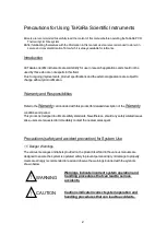 Preview for 4 page of Takara Bio Thermal Cycler Dice Real Time System III Instrument Manual