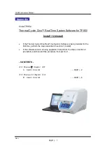 Preview for 45 page of Takara Bio Thermal Cycler Dice Real Time System III Instrument Manual