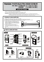 Takex PR-11BE Instruction Manual preview