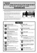 Preview for 1 page of Takex TXF-125 Series Instruction Manual