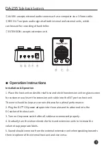 Preview for 8 page of Takstar DA-235 Manual