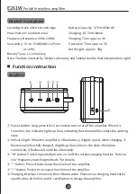 Preview for 5 page of Takstar E261W User Manual