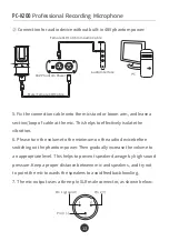 Preview for 14 page of Takstar PC-K200 User Manual