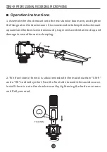 Preview for 12 page of Takstar SM-9 User Manual