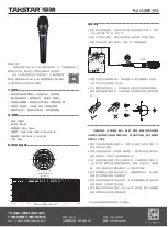 Takstar TA-60 Manual preview