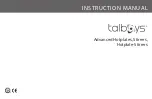 Talboys Advanced 10 X 10 Instruction Manual preview