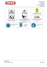 Preview for 13 page of Talex FastCUT 300 User Manual, Warranty, Parts Catalogue