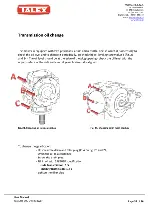 Preview for 34 page of Talex FastCUT 300 User Manual, Warranty, Parts Catalogue