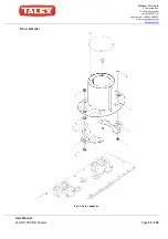 Preview for 51 page of Talex FastCUT 300 User Manual, Warranty, Parts Catalogue