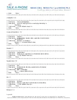 Preview for 34 page of Talk-a-Phone WEBS-CM-2 Configuration And Operation Manual