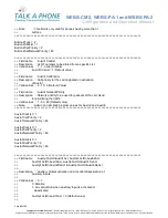 Preview for 42 page of Talk-a-Phone WEBS-CM-2 Configuration And Operation Manual