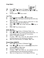 Preview for 13 page of TALKCOM TC750 User Manual